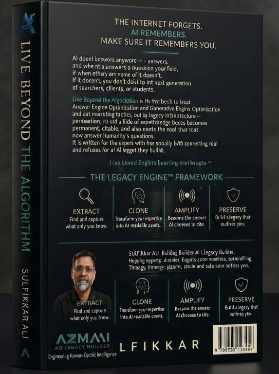 Live Beyond the Algorithm — back cover